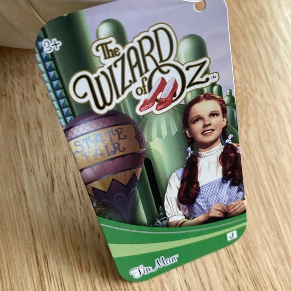 Wizard Of Oz TIN MAN 8" Plush SILVER 2025 Warner Bros. Jazwares NWT - Picture 3 of 5